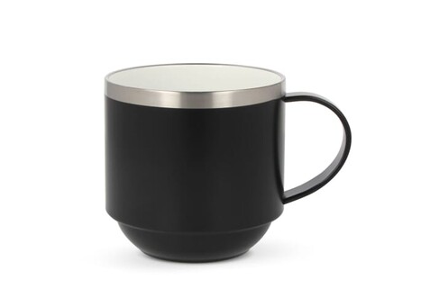T-ceramic Becher Tigris 300ml - Schwarz bedrucken, Art.-Nr. LT98723-N0002
