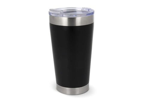 T-ceramic Thermobecher mit Deckel Cango 500ml - Schwarz bedrucken, Art.-Nr. LT98724-N0002