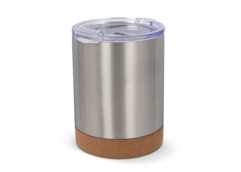 T-ceramic Thermobecher mit Deckel Lena 350ml - Silber bedrucken, Art.-Nr. LT98726-N0005 T-ceramic Thermobecher mit Deckel Lena 350ml - Silber bedrucken, Art.-Nr. LT98726-N0005