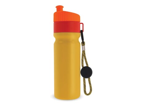 Sportflasche mit Rand und Kordel 750ml - Kombination bedrucken, Art.-Nr. LT98736-N0999