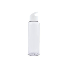 Loop Flasche transparent R-PET 600ml - Transparent Weiss bedrucken, Art.-Nr. LT98744-N0401