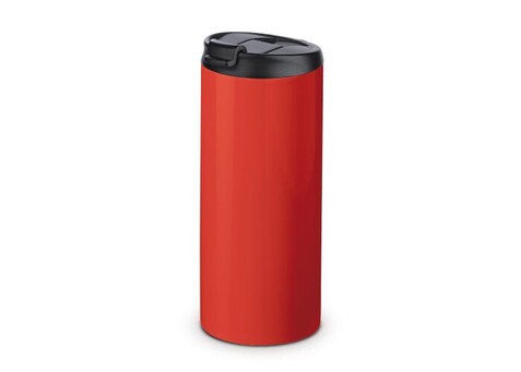 Reisebecher Isolier 350ml - Rot bedrucken, Art.-Nr. LT98772-N0021