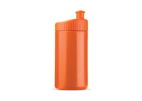 Sportflasche Design 500ml - Orange bedrucken, Art.-Nr. LT98796-N0026