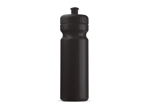 Sportflasche classic 750ml - Schwarz bedrucken, Art.-Nr. LT98797-N0002