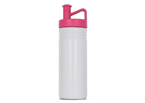 Sportflasche adventure 500ml - Weiss / Rosé bedrucken, Art.-Nr. LT98850-N0176