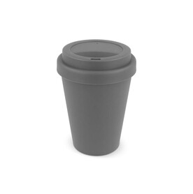RPP Kaffeebecher Unifarben 250ml - Grau bedrucken, Art.-Nr. LT98866-N0061