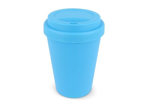 RPP Kaffeebecher Unifarben 250ml - Hellblau bedrucken, Art.-Nr. LT98866-N0012