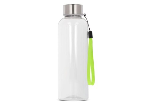 Wasserflasche Jude R-PET 500ml - Transparente Hellgrün bedrucken, Art.-Nr. LT98877-N0432
