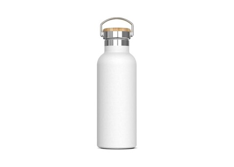 Isolierflasche Ashton 500ml - Weiss bedrucken, Art.-Nr. LT98882-N0001