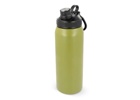 Thermoflasche Clark 800ml - Olivgrün bedrucken, Art.-Nr. LT98886-N0043
