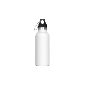 Isolierflasche Lennox 500ml - Weiss bedrucken, Art.-Nr. LT98892-N0001