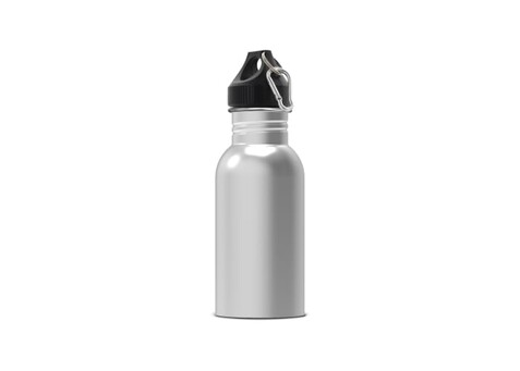 Wasserflasche Lennox 500ml - Silber bedrucken, Art.-Nr. LT98894-N0005
