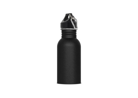 Wasserflasche Lennox 500ml - Schwarz bedrucken, Art.-Nr. LT98894-N0002