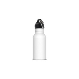 Wasserflasche Lennox 500ml - Weiss bedrucken, Art.-Nr. LT98894-N0001