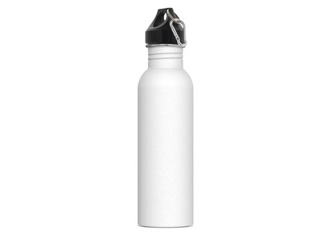 Wasserflasche Lennox 750ml - Weiss bedrucken, Art.-Nr. LT98895-N0001