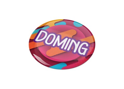 Doming Rund Ø 10 mm - Weiss bedrucken, Art.-Nr. LT99100-N0001