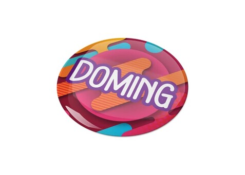 Doming Rund Ø 50 mm - Weiss bedrucken, Art.-Nr. LT99110-N0001