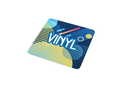 Vinyl Sticker Quadrat 25x25mm - Weiss bedrucken, Art.-Nr. LT99153-N0001