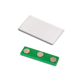 Namensschild mit Magnet 50x30mm - Weiss bedrucken, Art.-Nr. LT99894-N0001 Namensschild mit Magnet 50x30mm - Weiss bedrucken, Art.-Nr. LT99894-N0001