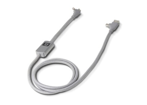 Xoopar Allure PD-Kabel mit Datenübertragung - Hellgrau bedrucken, Art.-Nr. LT41020-N0062