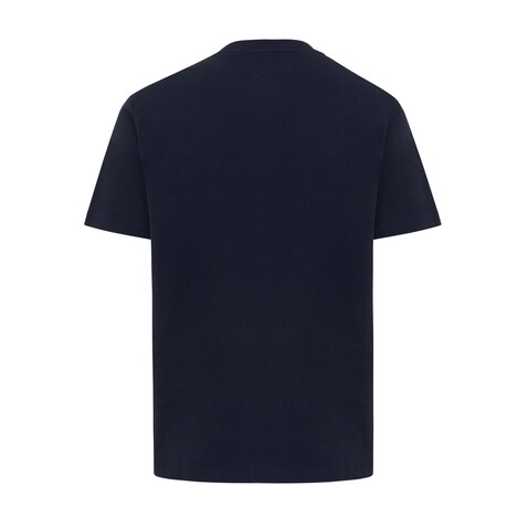 Iqoniq Teide T-Shirt aus recycelter Baumwolle navy blau bedrucken, Art.-Nr. T9105.002.XL