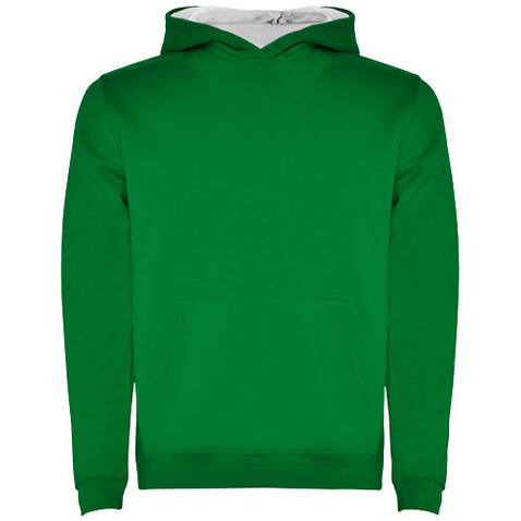 Urban Kapuzenpullover für Kinder, Kelly Green, weiss bedrucken, Art.-Nr. K10678EC
