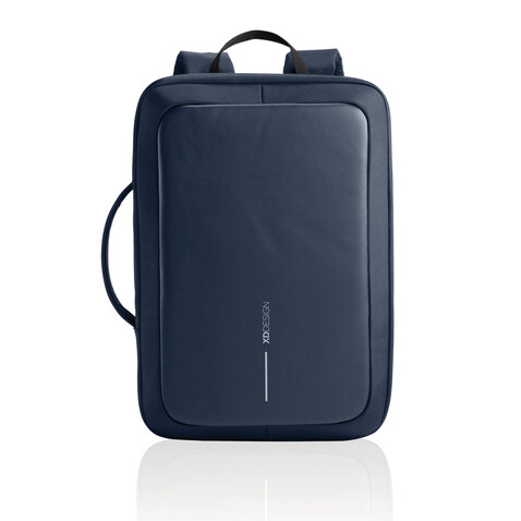 Bobby Bizz 2.0 Anti-Diebstahl Rucksack &amp; Aktentasche navy blau, navy blau bedrucken, Art.-Nr. P705.925