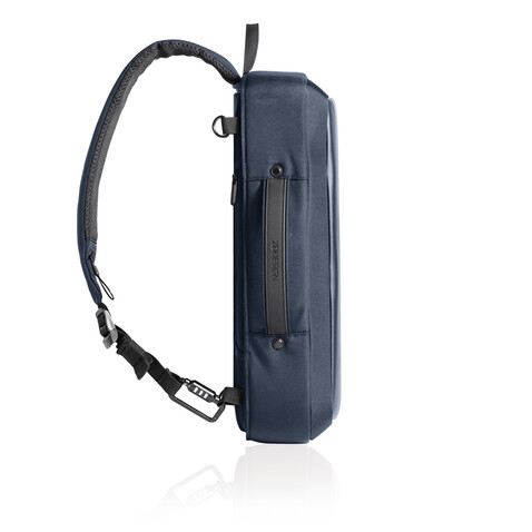 Bobby Bizz 2.0 Anti-Diebstahl Rucksack &amp; Aktentasche navy blau, navy blau bedrucken, Art.-Nr. P705.925