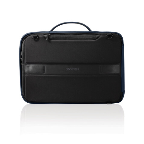 Bobby Bizz 2.0 Anti-Diebstahl Rucksack &amp; Aktentasche navy blau, navy blau bedrucken, Art.-Nr. P705.925