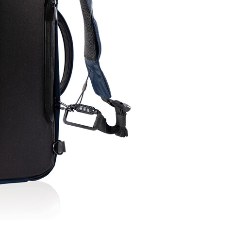 Bobby Bizz 2.0 Anti-Diebstahl Rucksack &amp; Aktentasche navy blau, navy blau bedrucken, Art.-Nr. P705.925