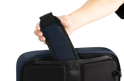 Bobby Bizz 2.0 Anti-Diebstahl Rucksack &amp; Aktentasche navy blau, navy blau bedrucken, Art.-Nr. P705.925