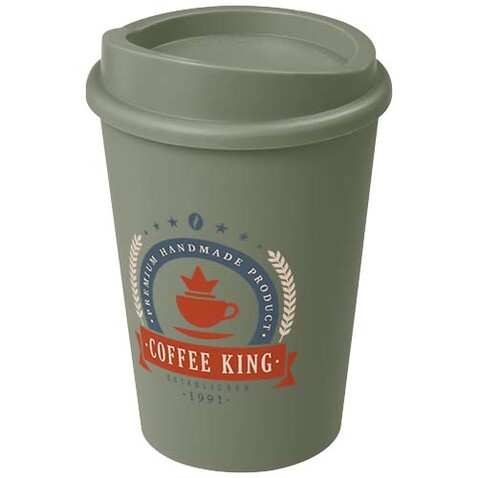 Americano® Switch 300 ml Becher mit Deckel, heather grün bedrucken, Art.-Nr. 21027562