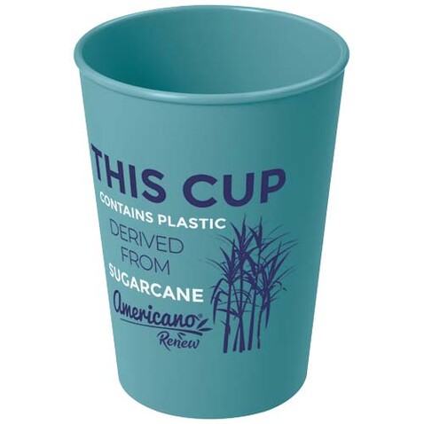 Americano® Switch Renew Becher 300 ml, riffblau bedrucken, Art.-Nr. 21028051