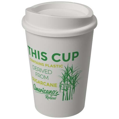 Americano® Switch Renew Becher mit Deckel 300 ml, elfenbeinweiß bedrucken, Art.-Nr. 21028102