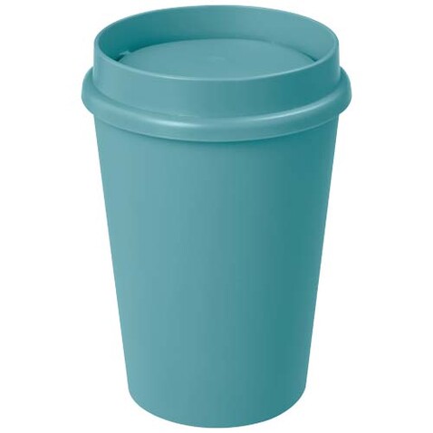 Americano® Switch Renew Becher mit 360°-Deckel 300 ml, riffblau bedrucken, Art.-Nr. 21028251