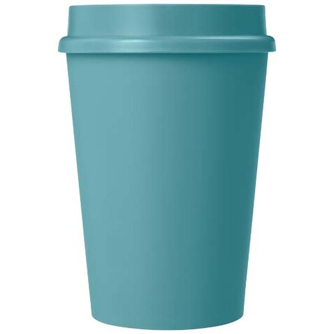 Americano® Switch Renew Becher mit 360°-Deckel 300 ml, riffblau bedrucken, Art.-Nr. 21028251