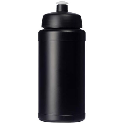 Baseline Rise 500 ml Sportflasche, schwarz, schwarz bedrucken, Art.-Nr. 21028890