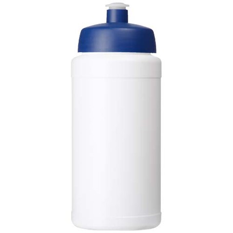 Baseline Rise 500 ml Sportflasche, weiss, blau bedrucken, Art.-Nr. 21028892