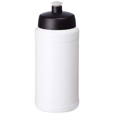 Baseline Rise 500 ml Sportflasche, weiss, schwarz bedrucken, Art.-Nr. 21028801