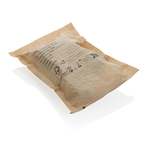 Kleines Erste-Hilfe-Set in RCS recycelter Nubuk-PU Tasche schwarz bedrucken, Art.-Nr. P265.401