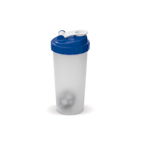 Shaker 600ml - Transparent Blau bedrucken, Art.-Nr. LT98756-N0411