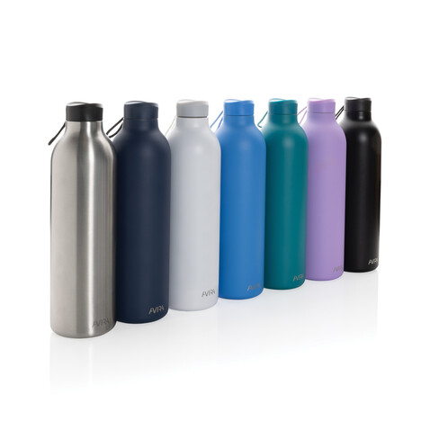 Avira Avior RCS recycelte Stainless-Steel Flasche 1L lila bedrucken, Art.-Nr. P438.019