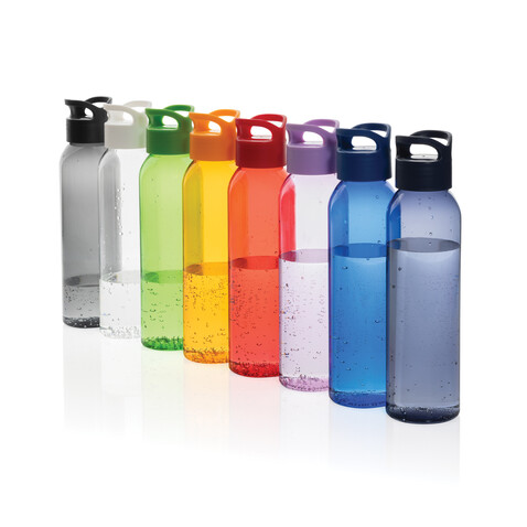 Oasis RCS recycelte PET Wasserflasche 650ml blau bedrucken, Art.-Nr. P437.035