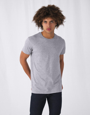 B &amp; C #organic inspire E150, Heather Grey, 3XL bedrucken, Art.-Nr. 001421236