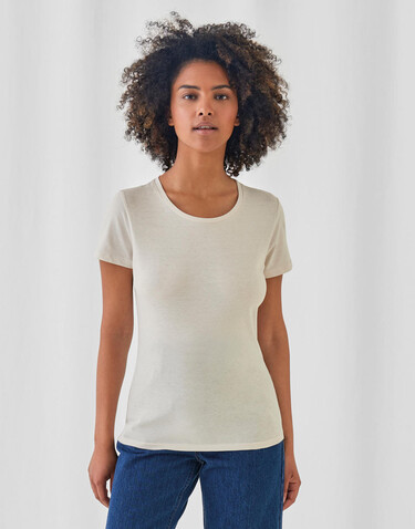 B &amp; C #organic inspire E150 /women, Heather Grey, 3XL bedrucken, Art.-Nr. 002421238