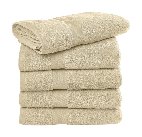 SG ACCESSORIES - TOWELS Seine Bath Towel LUXE, Sand, One Size bedrucken, Art.-Nr. 004647410