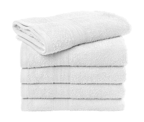 SG ACCESSORIES - TOWELS Rhine Guest Towel COMFORT, White, One Size bedrucken, Art.-Nr. 009640000