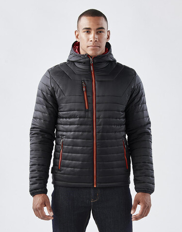 StormTech Gravity Thermal Jacket, Navy/Charcoal, L bedrucken, Art.-Nr. 012182645