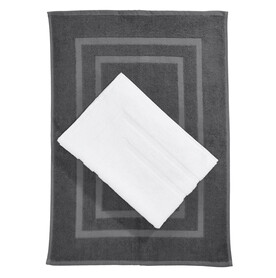 SG ACCESSORIES - TOWELS Tiber Bath Mat 50x70 cm, Snowwhite, One Size bedrucken, Art.-Nr. 014640010 SG ACCESSORIES - TOWELS Tiber Bath Mat 50x70 cm, Snowwhite, One Size bedrucken, Art.-Nr. 014640010