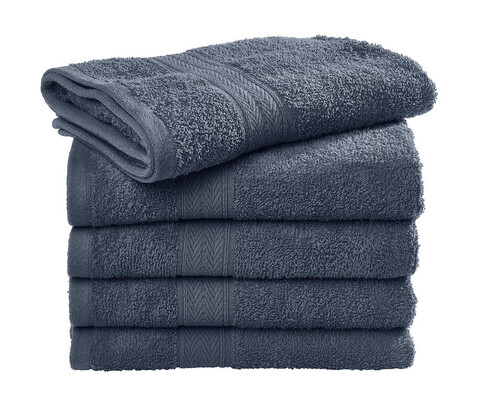 SG ACCESSORIES - TOWELS Rhine Hand Towel COMFORT, Navy, One Size bedrucken, Art.-Nr. 015642000